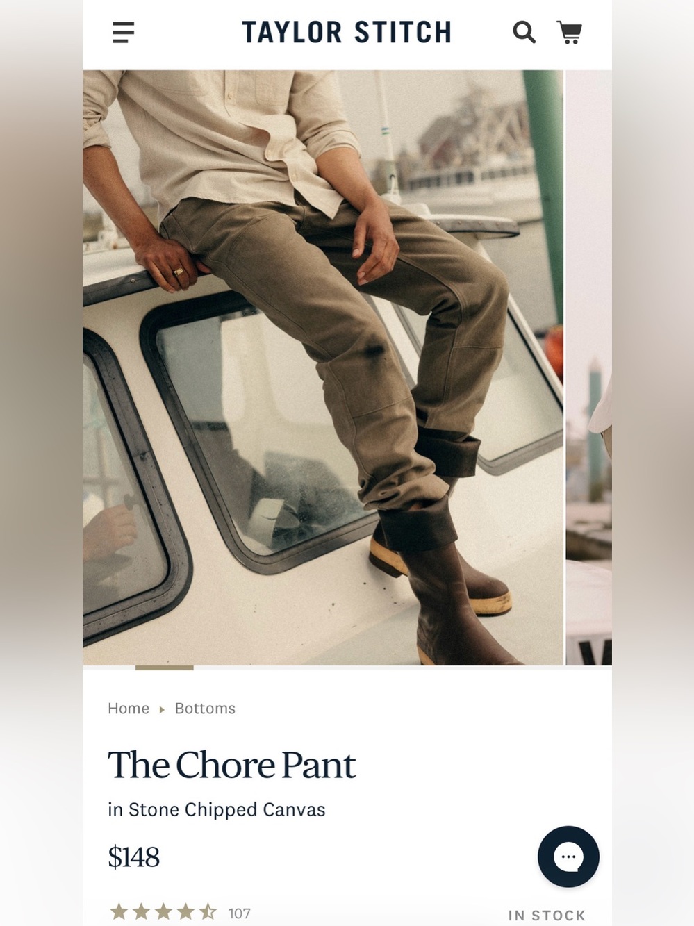Taylor Stitch Chore Pants - Picture 5 of 5